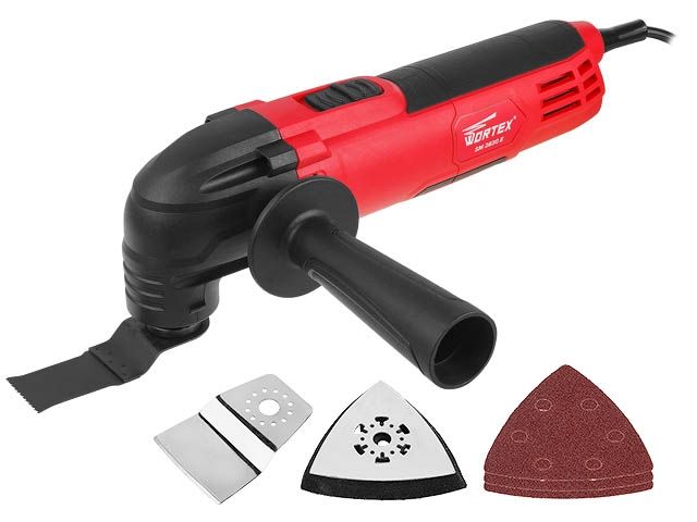 Многофункциональный инструмент (реноватор) WORTEX SM 2830 E + набор оснастки