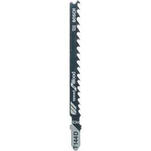 Пилка по дереву для лобзика  Bosch Speed for Wood T 144 D 100 мм 5 шт.