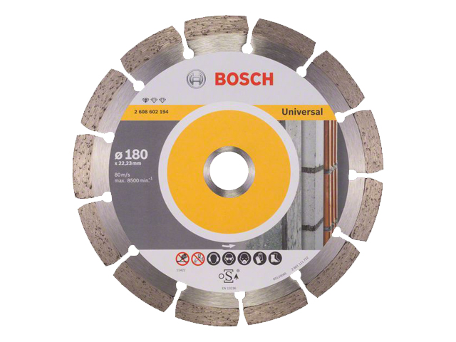 Алмазный круг 180х22,23мм унив. Professional (BOSCH)