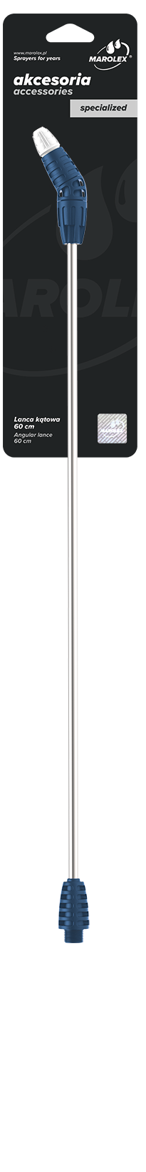 Штанга модульная угловая без рукоятки Marolex 60 cм Alka line