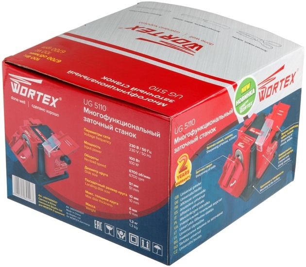 Многофункциональный точильный станок Wortex UG 5110