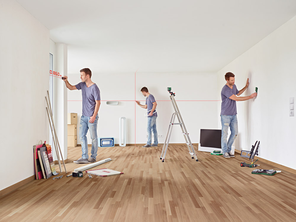 Детектор проводки BOSCH TRUVO в мет. кор.