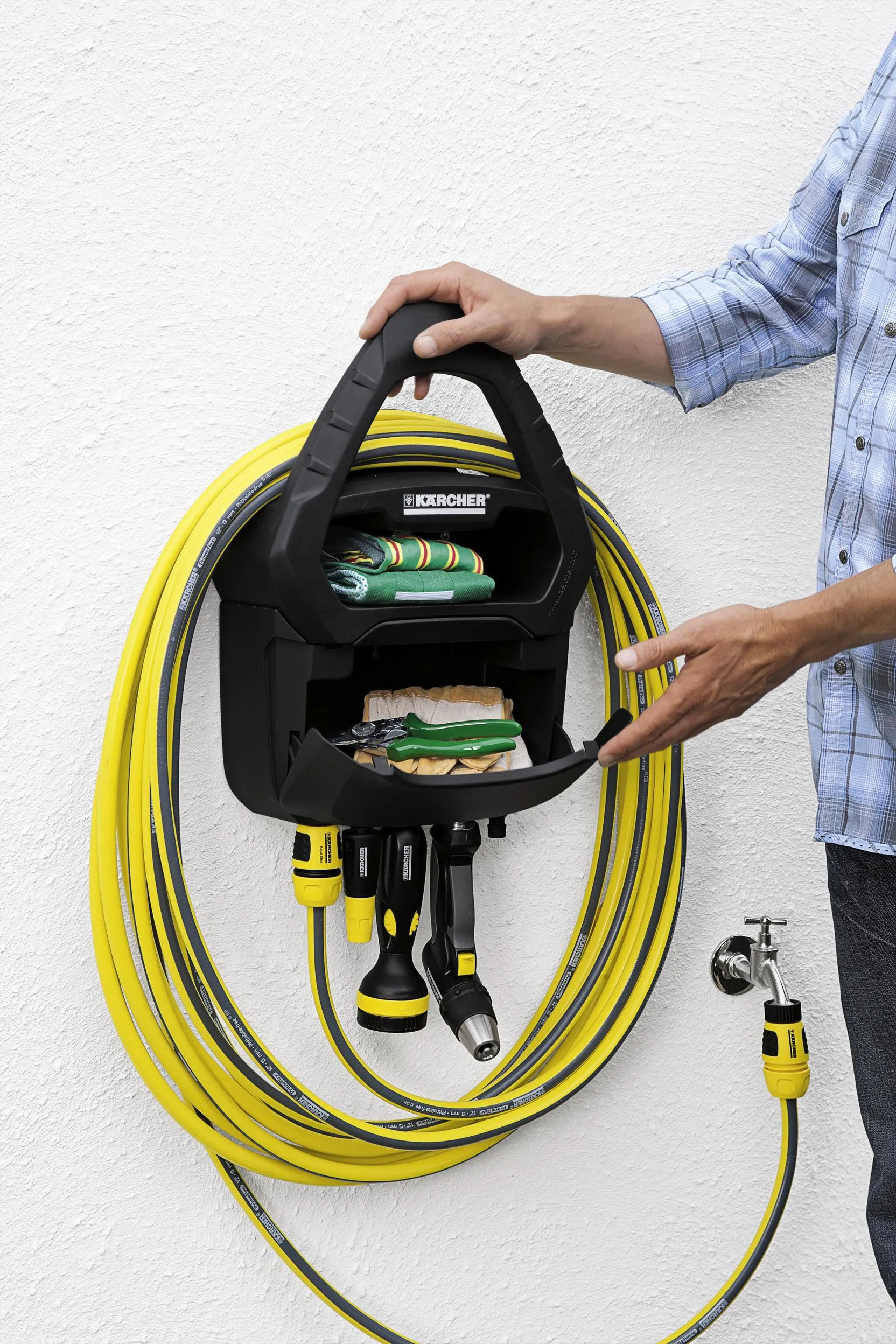 Держатель настенный для шланга Karcher Premium
