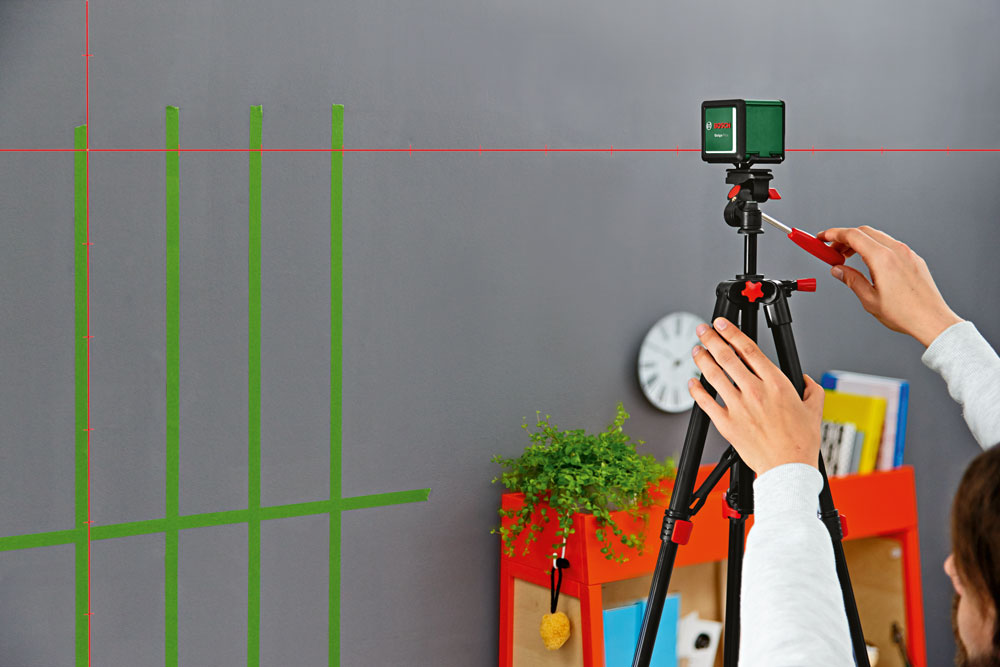 Нивелир лазерный BOSCH QUIGO PLUS со штативом в кор.