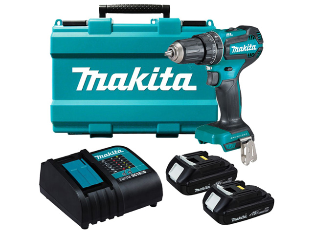 Аккумуляторная ударная дрель-шуруповерт MAKITA DHP 485 SYE в чем.