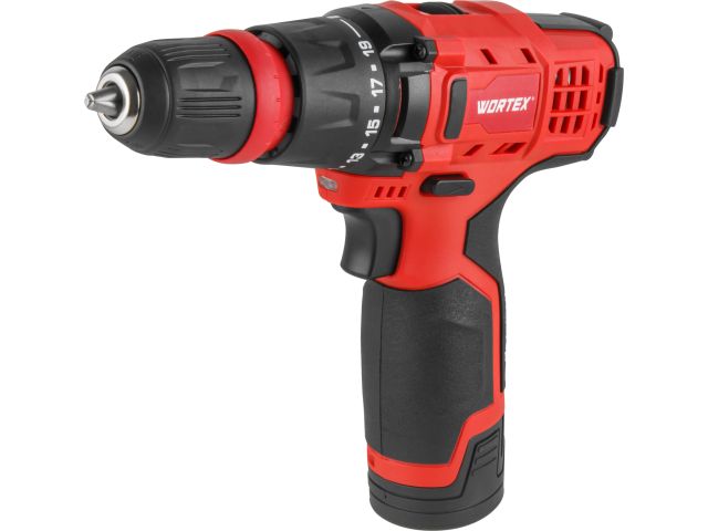 Аккум. дрель-шуруповерт WORTEX BD 1215 LiSET в чем. + 2 насадки