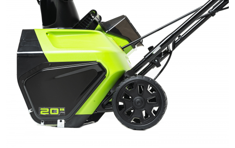 Аккумуляторная снегоуборочная машина Greenworks GD60PST 60В