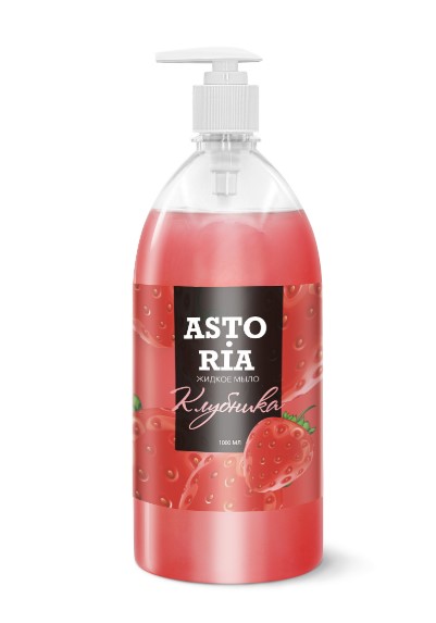 Мыло жидкое Grass Astoria Клубника 1л