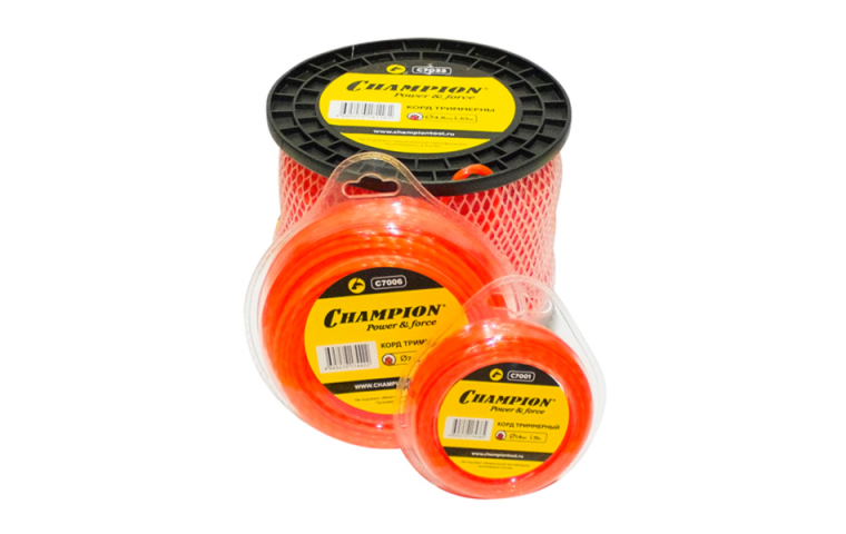 Шнур кордовый CHAMPION Twisted Square 4.0 мм, 95 м (витой квадрат)