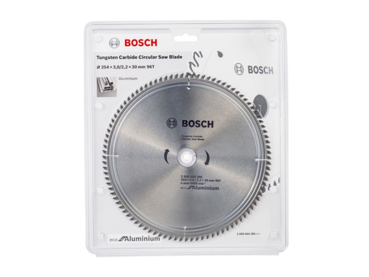 Диск пильный 254х30мм 96зуб. универсальный BOSCH ECO ALUMINIUM (твердоспл. зуб)