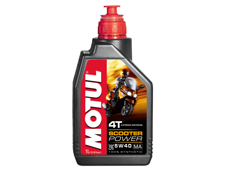 Моторное масло Motul Scooter Power 4T 5W40 1л