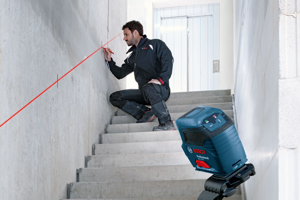 Нивелир лазерный BOSCH GLL 2-10 в кор.
