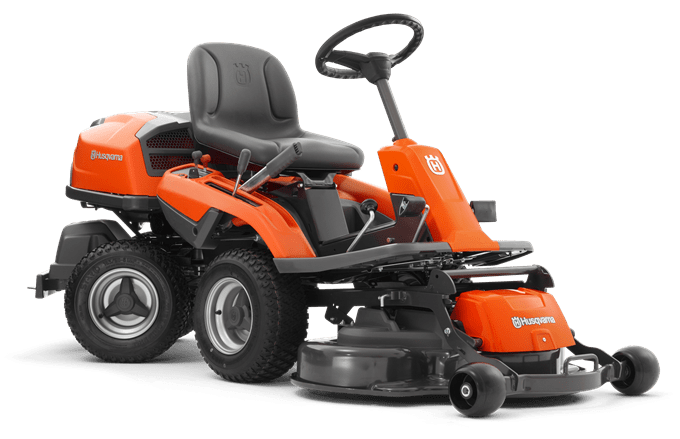 Райдер Husqvarna R 214TC с декой Combi 94