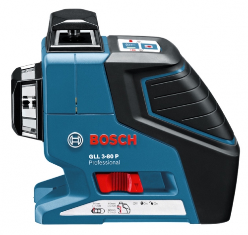 Линейный нивелир Bosch GLL3-80P+BM1
