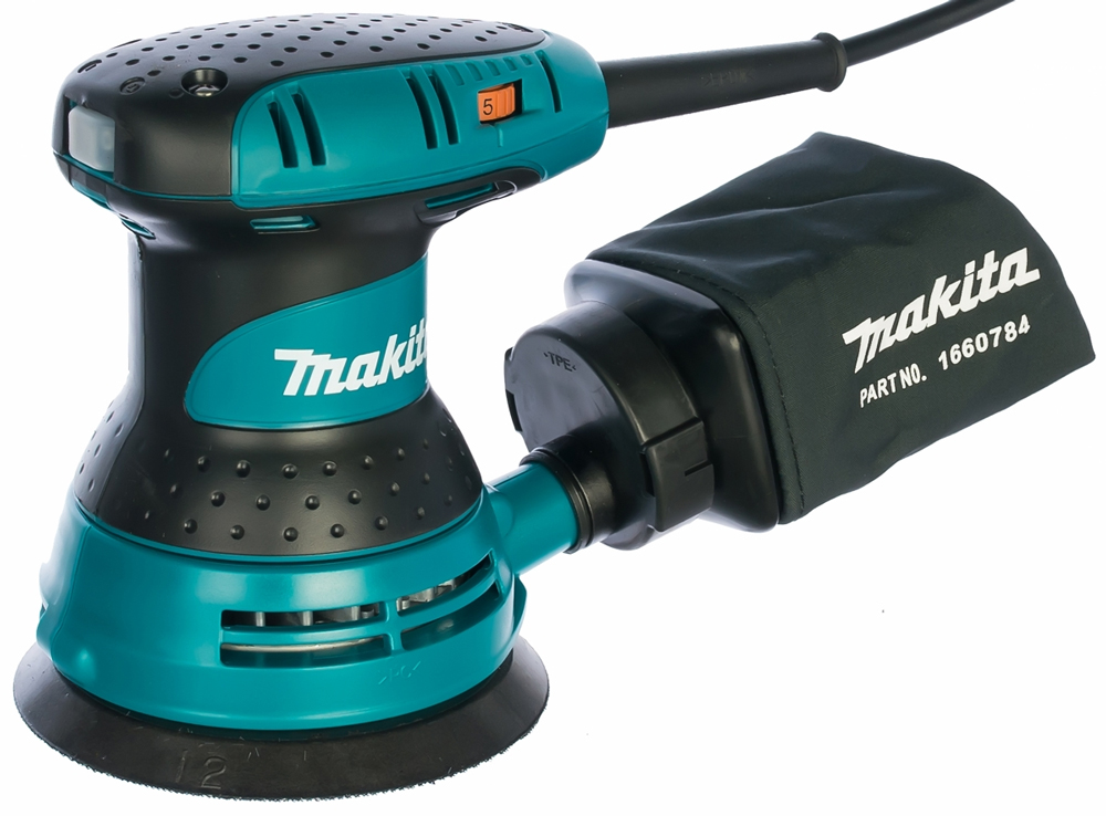 Эксцентриковая шлифмашина MAKITA BO 5031 K в чем.