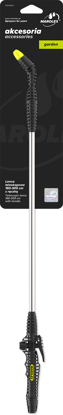 Штанга телескопическая с рукояткой Marolex 300 см