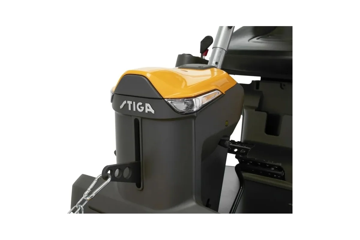 Газонокосилка бензиновая с сиденьем Stiga Park 500 WX