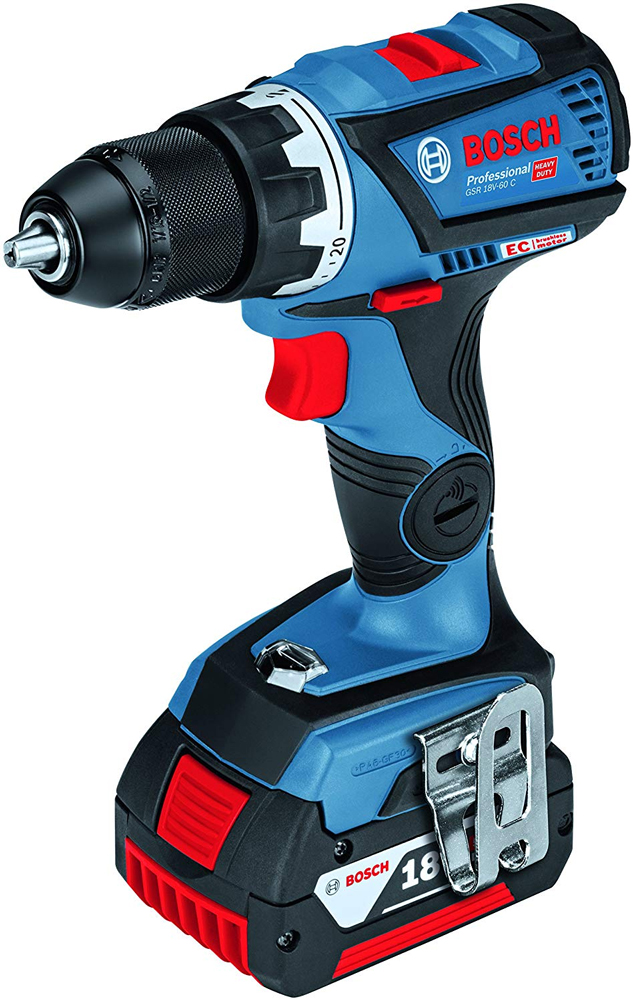 Аккумуляторная дрель-шуруповерт Bosch GSR 18V-60 C