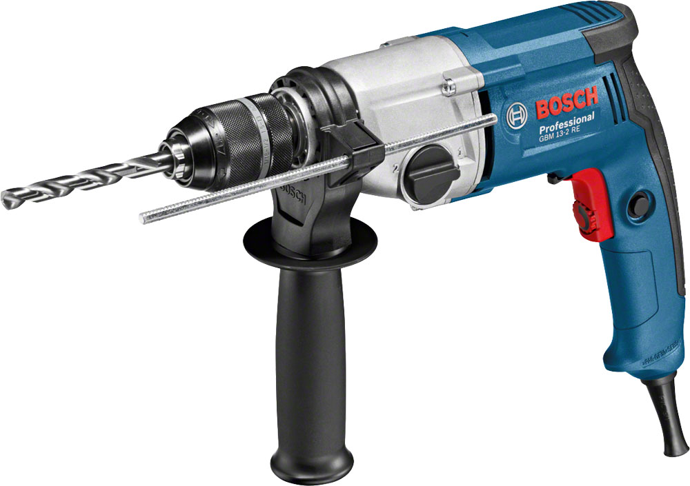 Дрель ударная BOSCH GBM 13-2 RE в кор.