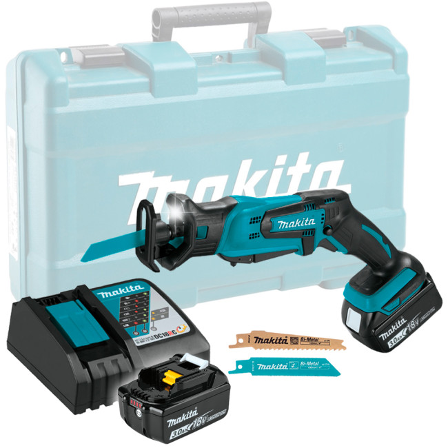 Аккумуляторная сабельная пила MAKITA LXT DJR185RFE