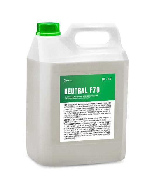Средство моющее нейтральное GraSS "NEUTRAL F 70" 5кг
