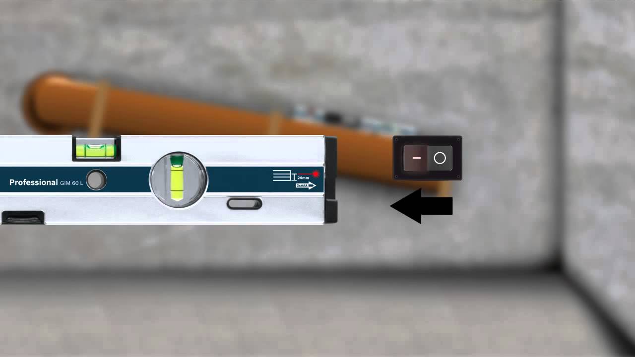 Цифровой уровень BOSCH GIM 120
