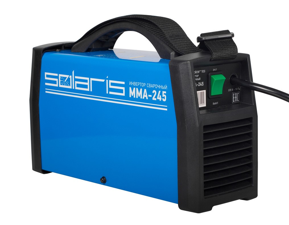 Сварочный инвертор Solaris MMA-245 + AK (MMA-245)