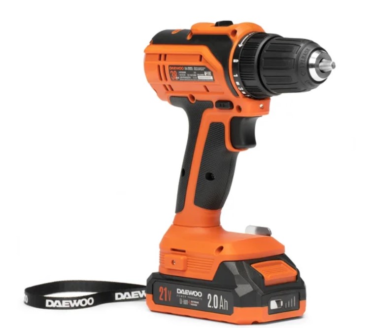 Аккумуляторная дрель-шуруповерт DAEWOO DAA 2122Li SET (АКБ и ЗУ)