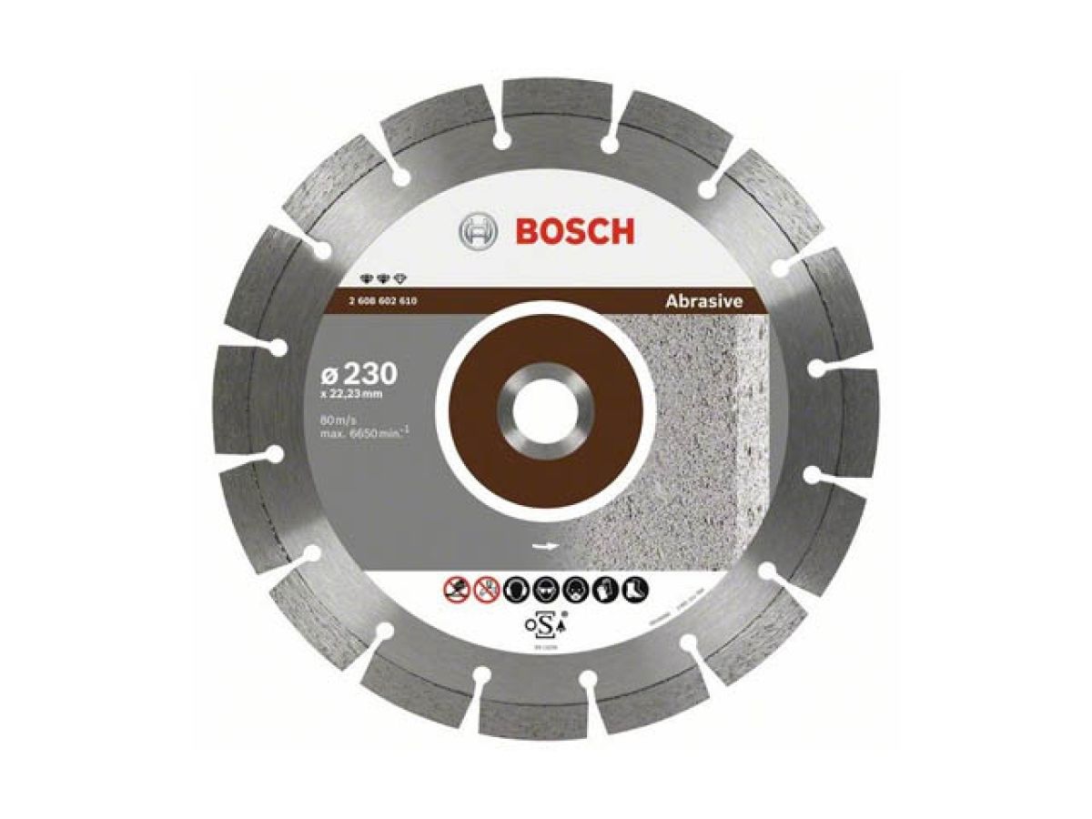 Круг алмазный 115х22 мм BOSCH Abrasive (сухая резка)