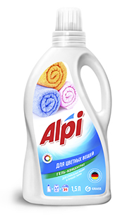 Гель-концентрат для цветных вещей GraSS "ALPI". 1.5л.