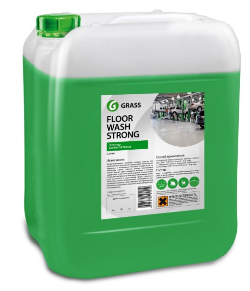 Средство для мытья пола GraSS "Floor Wash strong", 10 кг