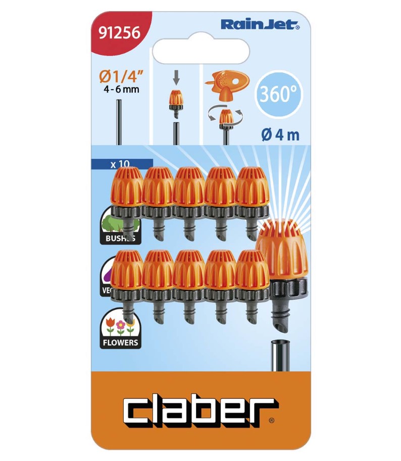 Микросплинкер 360° Claber, 10шт.