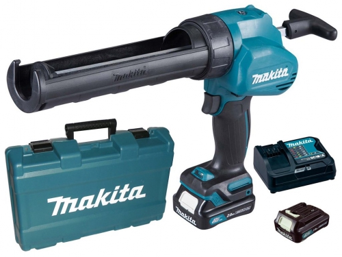 Аккумуляторный пистолет для герметика MAKITA LXT DCG 180 RYE в кейсе