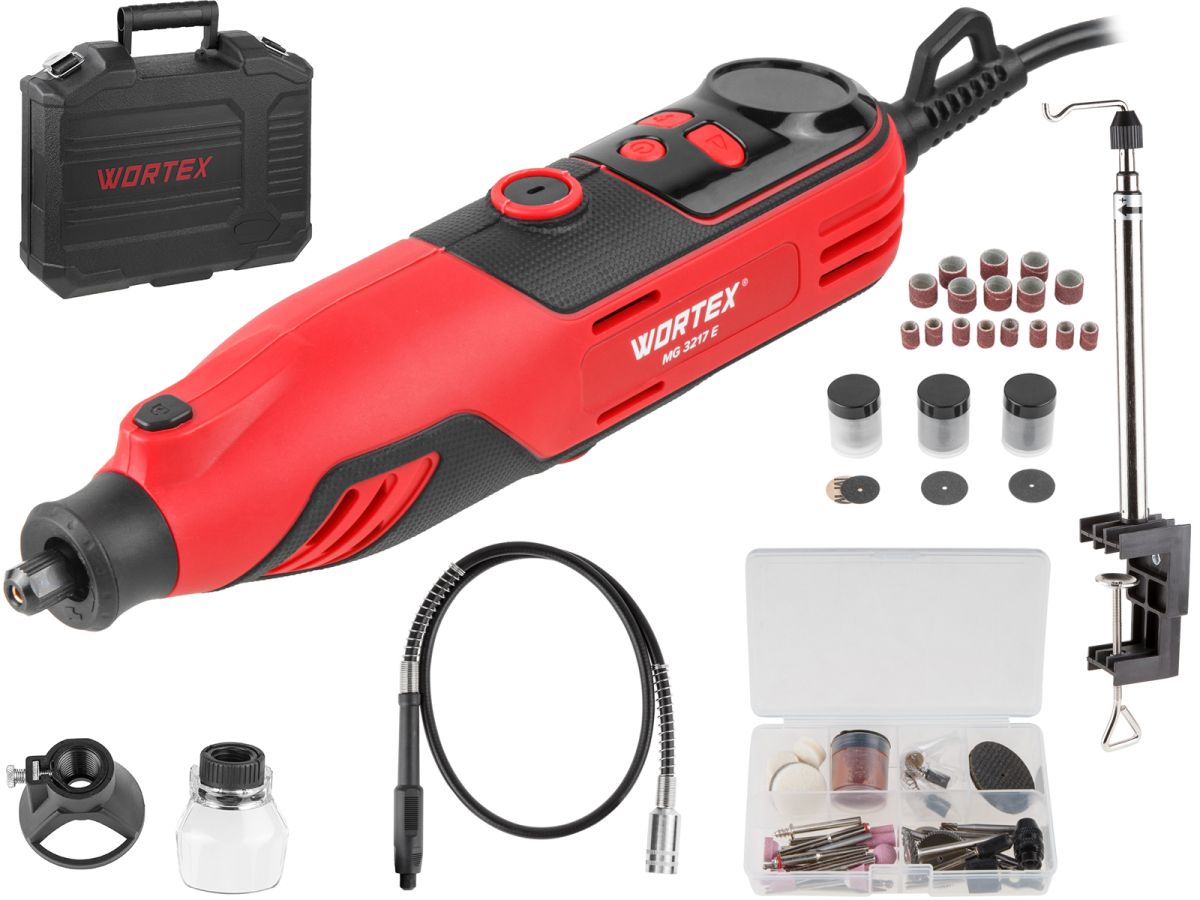 Гравер электрический WORTEX MG 3217 E в чем. + аксессуары