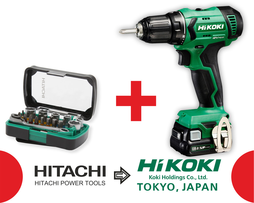 Аккумуляторная Дрель Шуруповерт Hikoki Ds12da Ds12darfz Купить