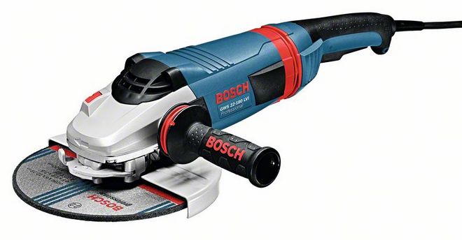 Угловая шлифмашина Bosch GWS 22-180 LVI Professional (0.601.890.D00)