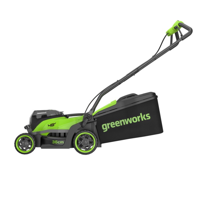 Аккумуляторная газонокосилка Greenworks GD24X2LM361 2×24V (без АКБ и ЗУ)