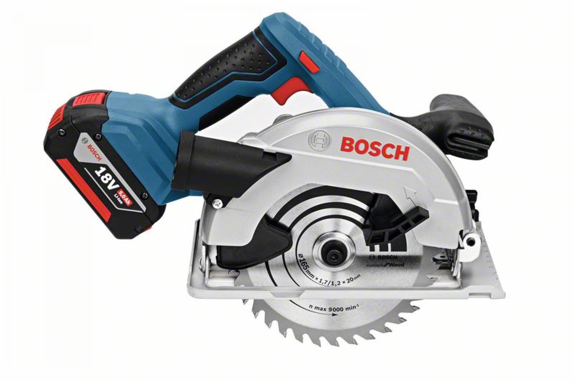 Пила циркулярная аккумуляторная Bosch GKS 18V-57