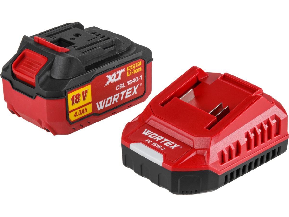 Аккумуляторная цепная пила WORTEX CEC 2518-3 в чем. ALL1 XLT SET