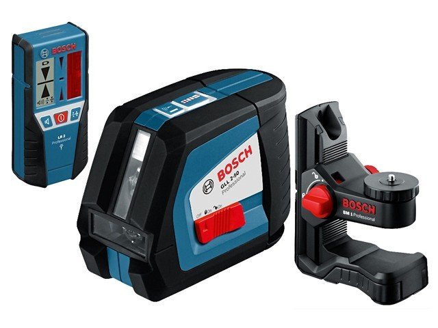 Лазерный нивелир Bosch GLL 2-50+BM1+LR2