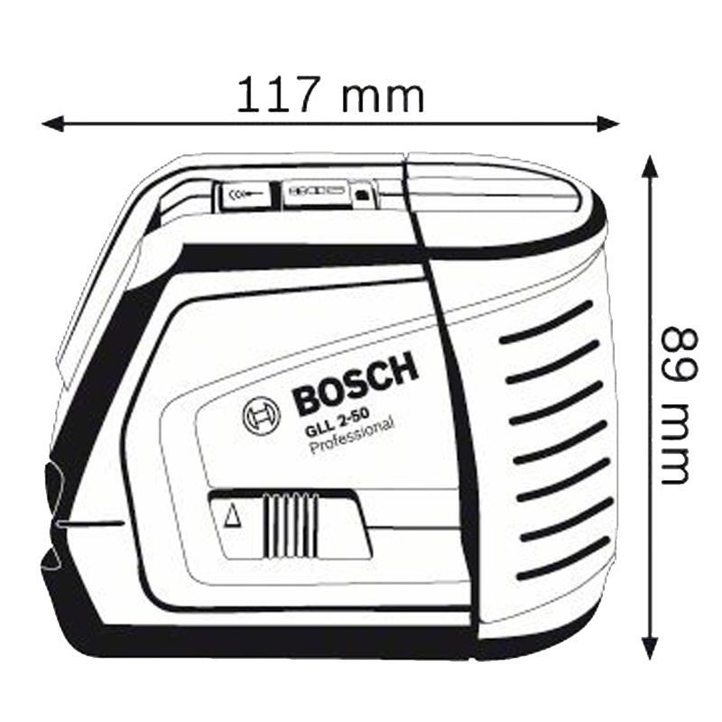 Лазерный нивелир Bosch GLL 2-50+BM1+LR2