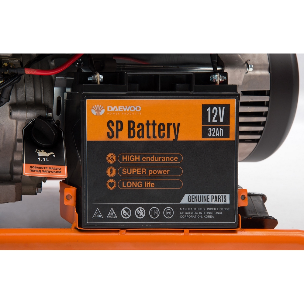 Генератор бензиновый Daewoo Power GDA 7500 DPE-3