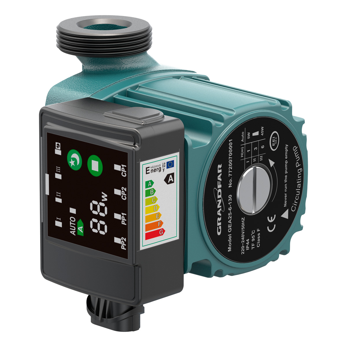 Циркуляционный насос частотный GRANDFAR GEA25-6-130