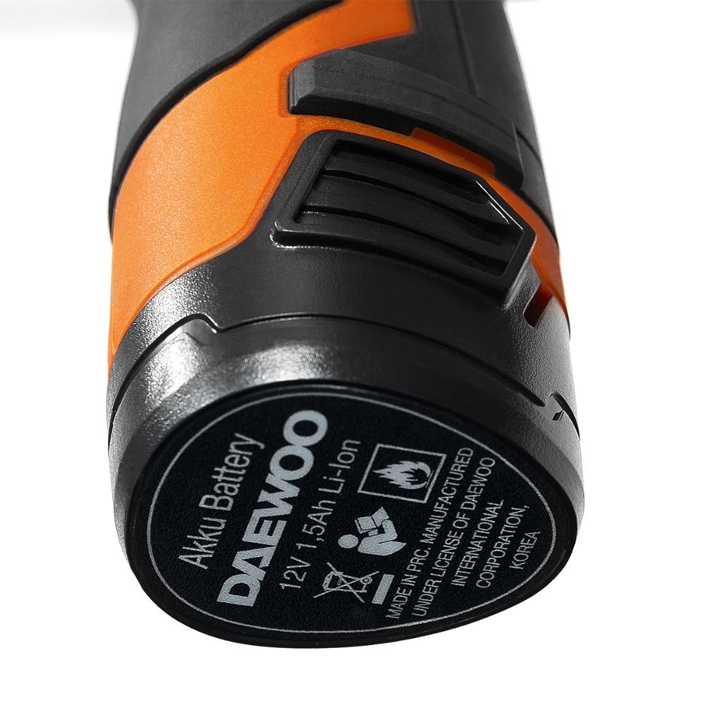 Аккумуляторная дрель-шуруповерт DAEWOO DAA 1210Li