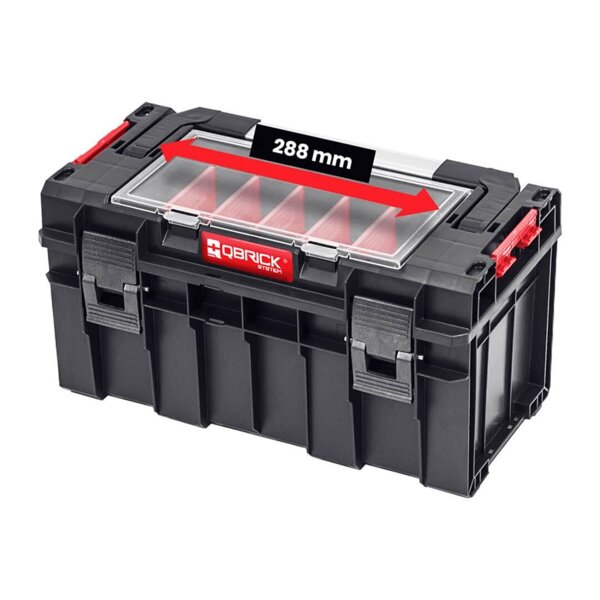 Набор ящиков 1x Qbrick System Cart PRO + 1x Qbrick System PRO 500, черный