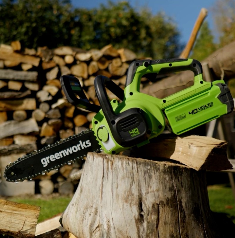 Пила цепная аккумуляторная GREENWORKS G40CS30II 40 В