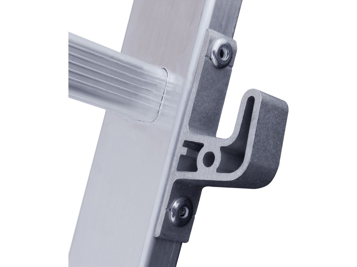 Лестница алюм. 2-х секц. 300/553см 2х12 ступ., 10,2кг PRO STARTUL (ST9947-12)