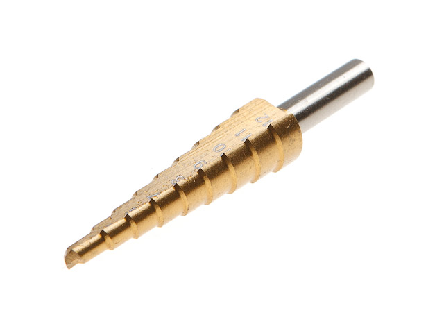 Сверло по металлу ступенчатое 4-12 мм GEPARD (GP0300-12)