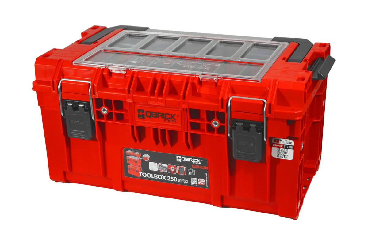 ЯЯщик для инструментов Qbrick System PRIME Toolbox 250 Expert RED Ultra HD Custom