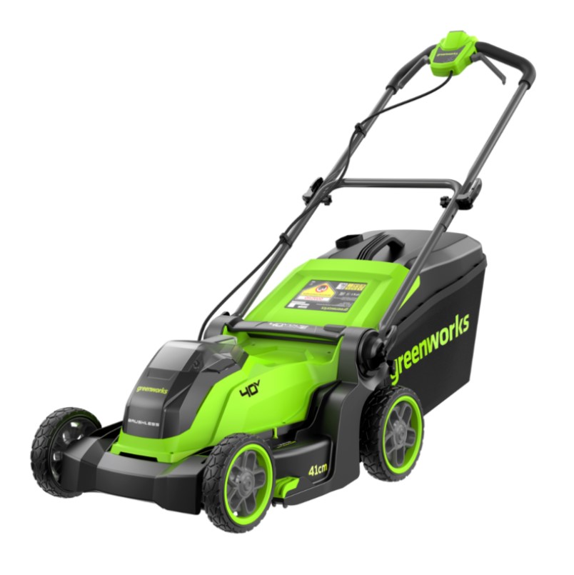 Аккумуляторная газонокосилка Greenworks GD40LM411 40V (без АКБ и ЗУ)
